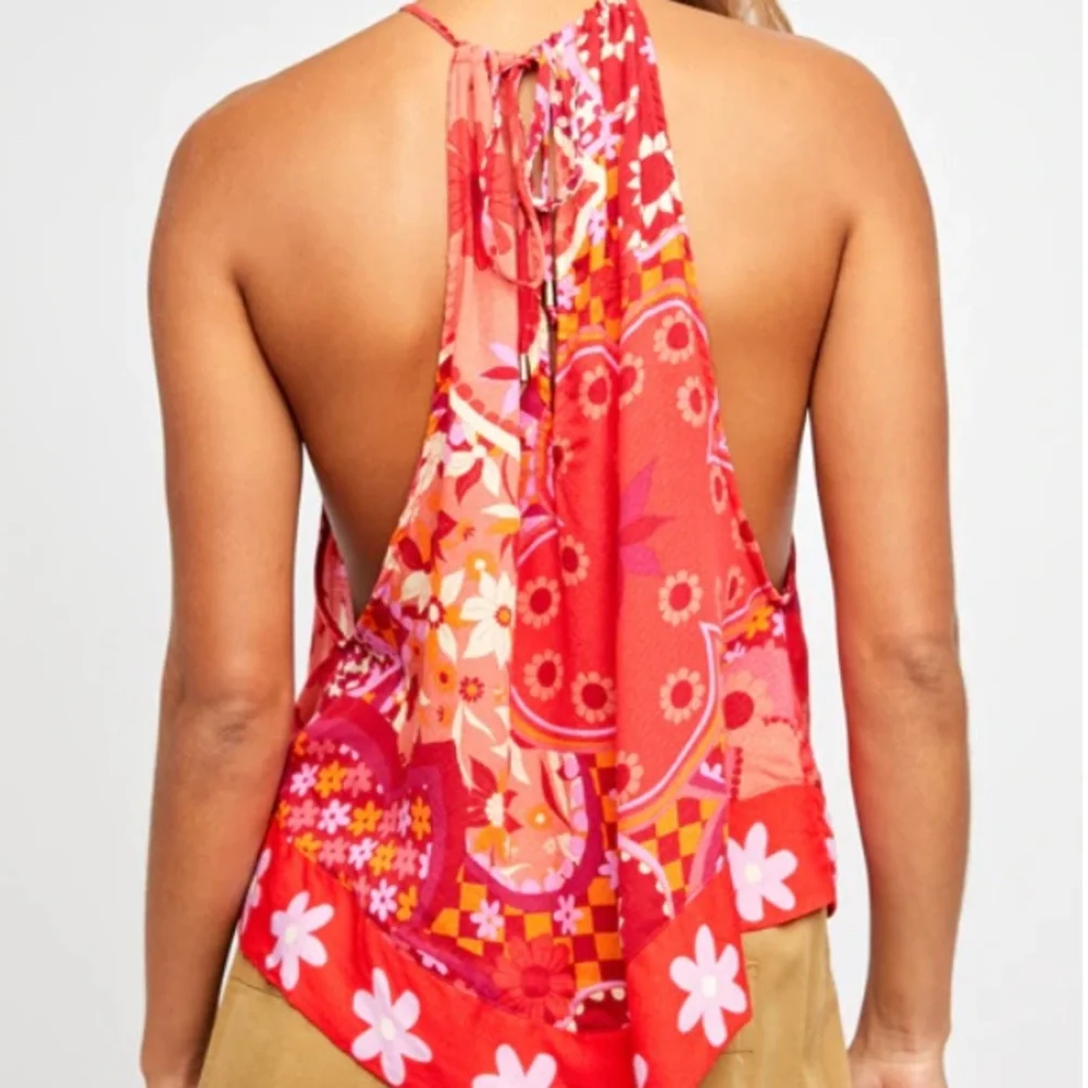 Free People NWT Bandana I Dare You Tank Wild Combo XS - Picture 5 of 10